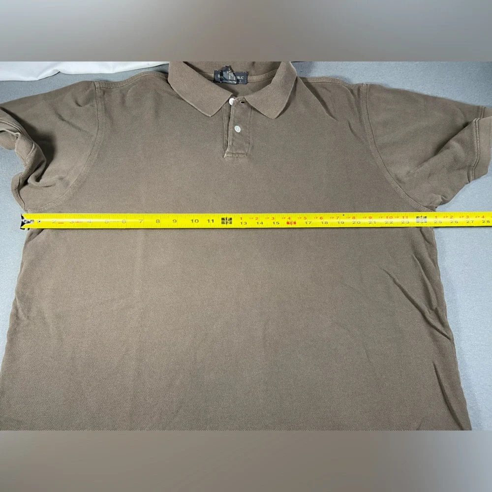 Banana Republic Polo Style Shirt, short sleeve, Cotton,‎ size XL